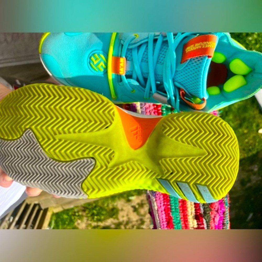 James Harden Signature Series Boost Basketball Sneakers by Adidas • size 7 - Picture 6 of 16